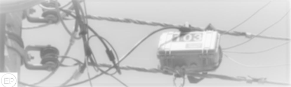 Analizador de Calidad de Energía Instalado en Poste