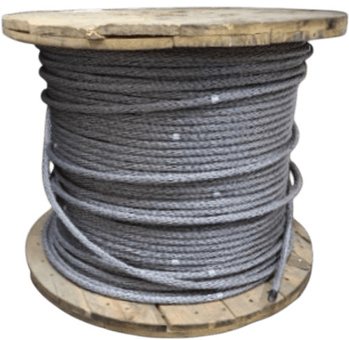 Cable trenzado desnudo bajante pararrayos PLP