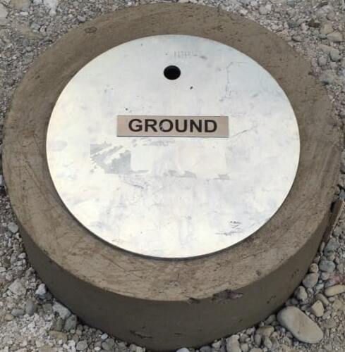 Tapa de registro de inspección de tránsito pesado en acero galvanizado. PLP. P659.